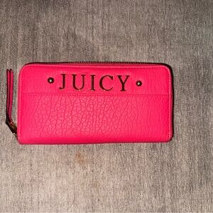 Juicy Couture Vibrant Pink Wallet